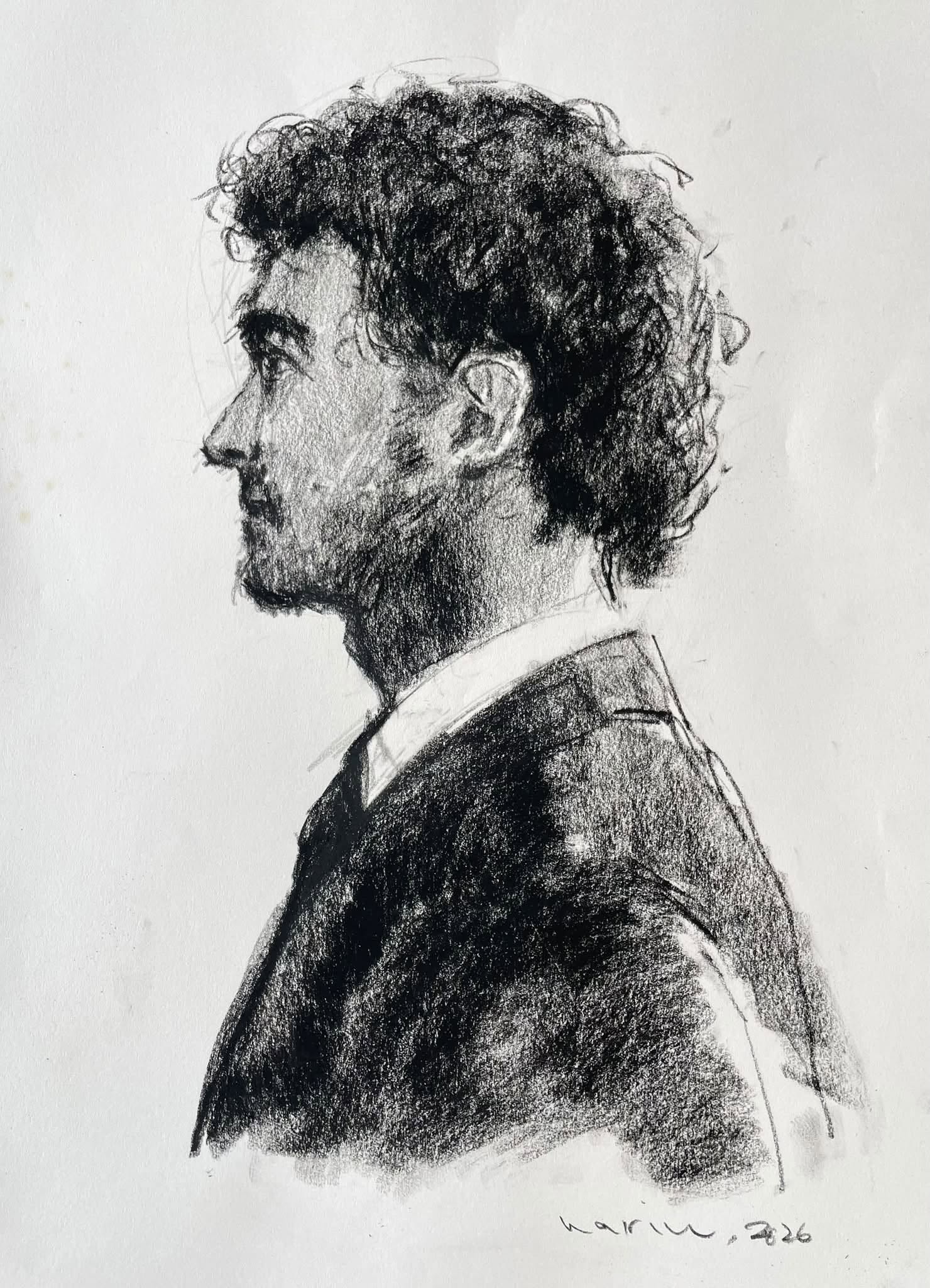 Sketch on paper .